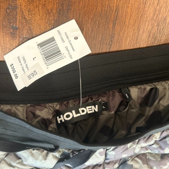 HOLDEN MEN'S HYBRID DOWN SWEATPANT. VINTAGE ARMY/CAMO - Picture 9 of 9